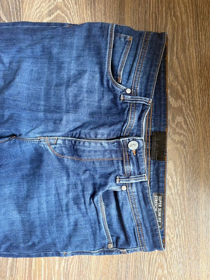 Jean IZAC - super slim fit stretch - en très bon état - taille 42/XL - - photo numéro 4