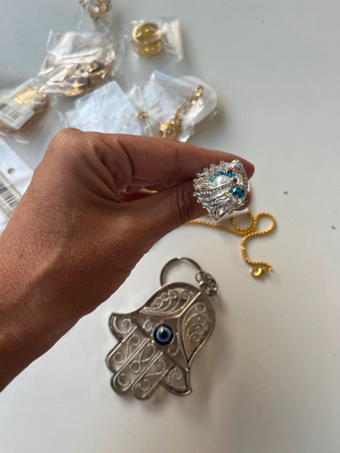 lot bijoux fantaisie toute sorte . tout est neuf avec emballage - photo numéro 8