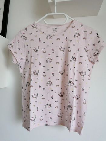 Tee-shirt rose licorne Kiabi XXS