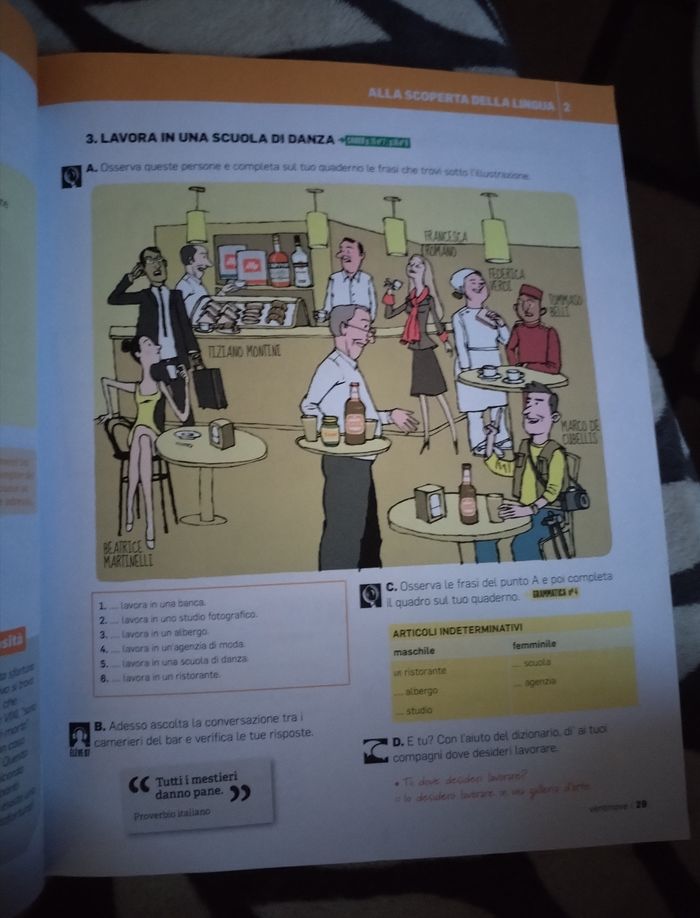 Manuel italien "Bravissimi" 1er année A1/A2 édition maison des langues - photo numéro 3