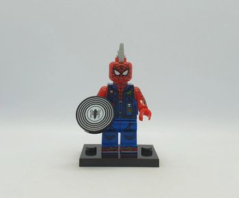 🕷 Figurine Marvel Spider-Man - Spider-Punk - (Style Lego) 🕷