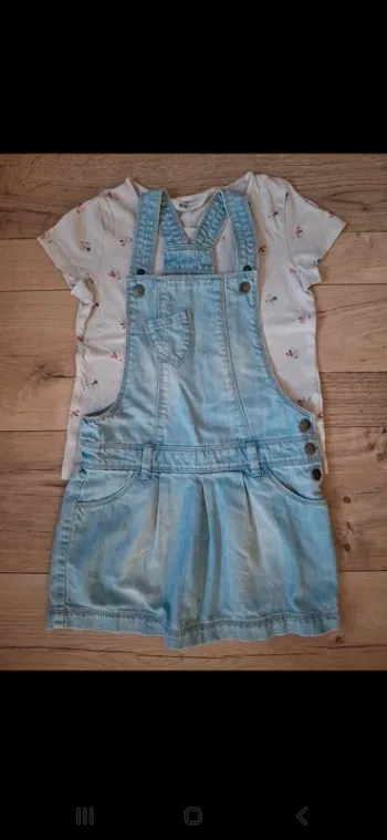Robe en jean 6/7 ans
