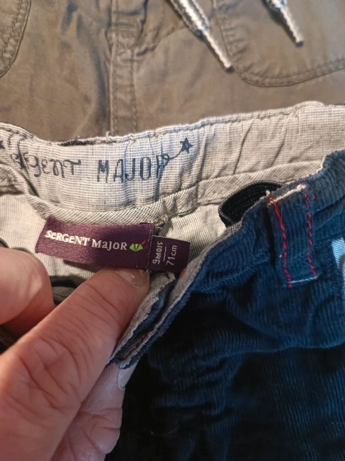 Lot 2 pantalon 9 mois - photo numéro 4