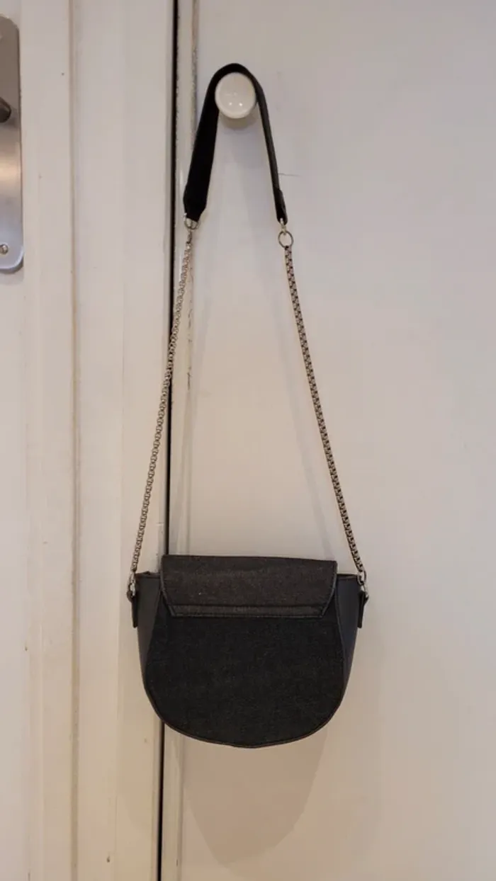 Sac bandoulière décoration cactus, étoile, cœur et "pow" - photo numéro 2