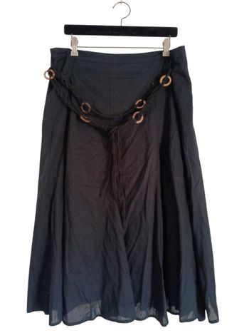 Jupe mi-longue bohème femme A1448