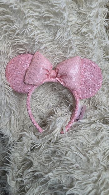 Ears disney oreille minnie mickey rose sequin disneyland paris - disney store