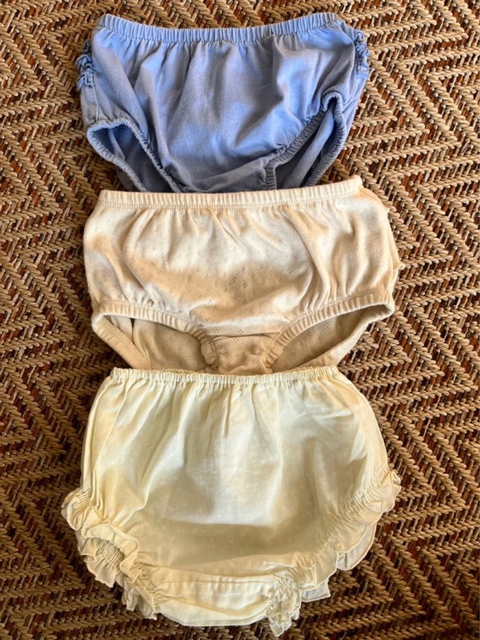 Lot 3 culottes 6M