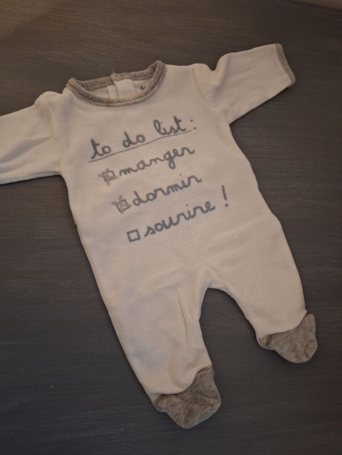 Grenouillère garçon