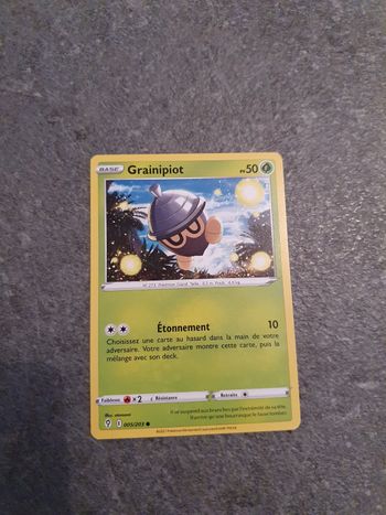 Carte Pokemon Grainipiot
