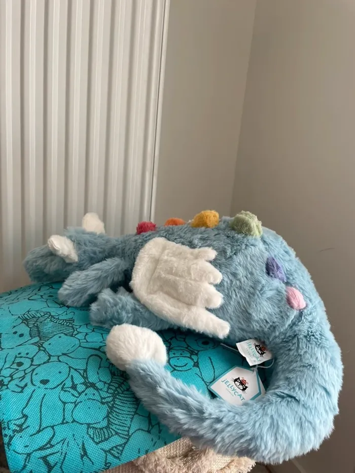 Peluche Jellycat Sky Dragon Large 🌈 - photo numéro 6