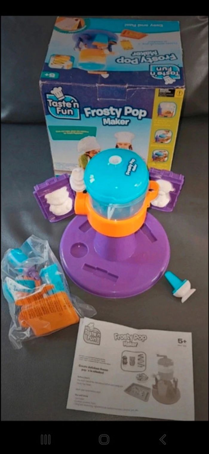 Machine à glace enfant Frosty pop maker - photo numéro 2