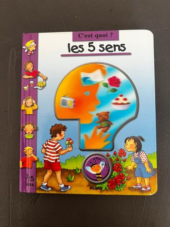 Livre c’est quoi? Les 5 sens
