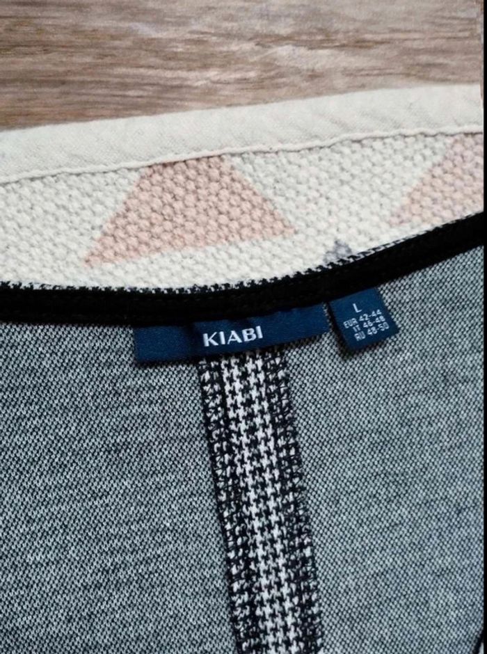 Robe  Pied de  poule  -  Kiabi - 42/44  =  XL  -  Comme Neuve - photo numéro 7