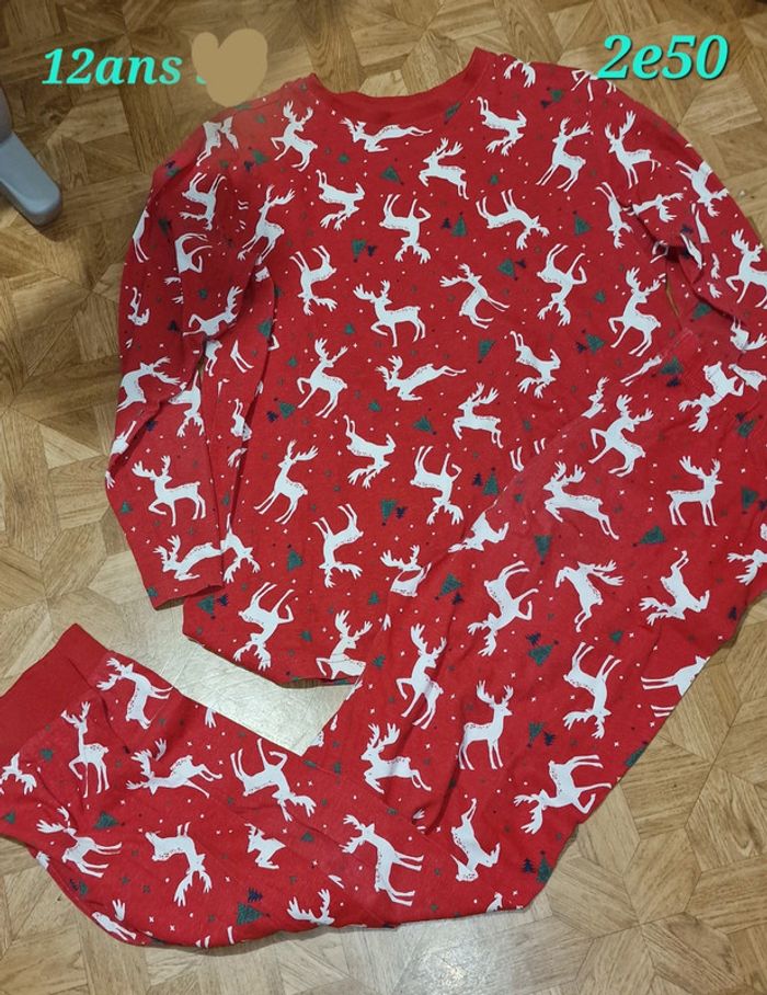 Pyjama fin noel 12ans