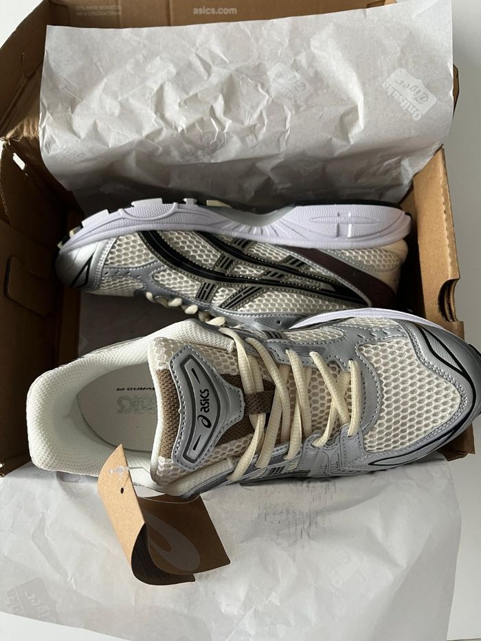 Chaussure asics gel kayano 14 gris metalic - photo numéro 2