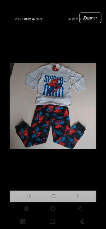 Pyjama spiderman