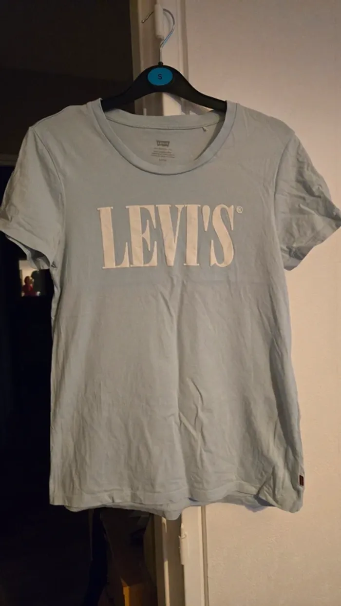 T-shirt LEVI’S bleu clair – Logo classique – Taille S