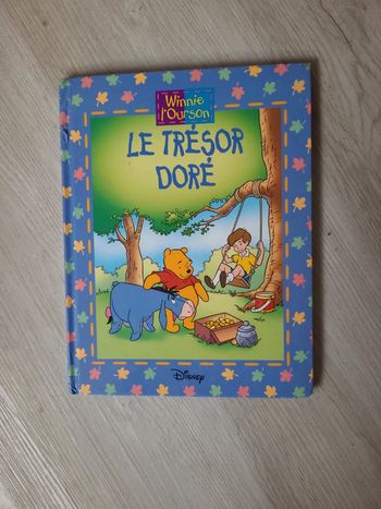 Livre winni l ourson le trésor doré
