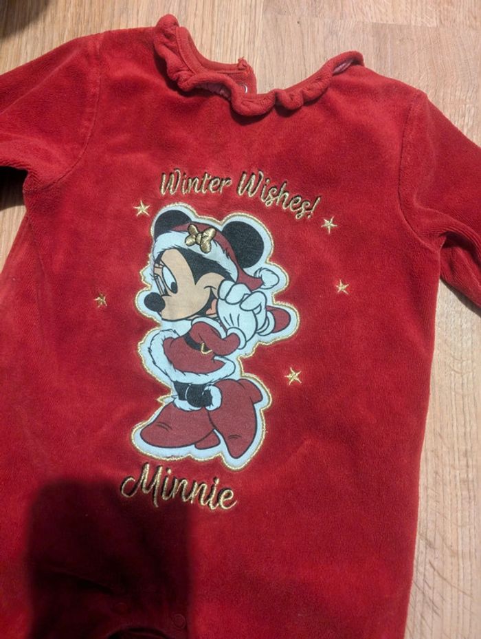 Pyjama Minnie noel 9-12 mois - photo numéro 2