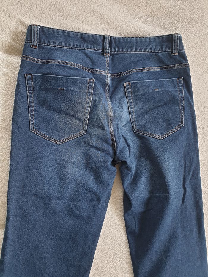 Jean Slim homme  40 L36 bleu - photo numéro 6