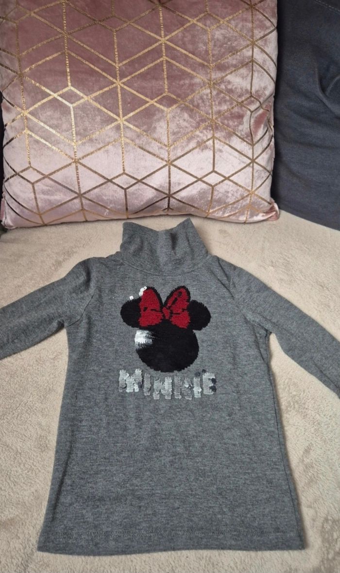Sous pull minnie 3 ans