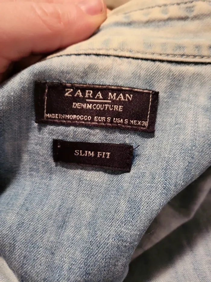 Chemise jeans Zara - photo numéro 6