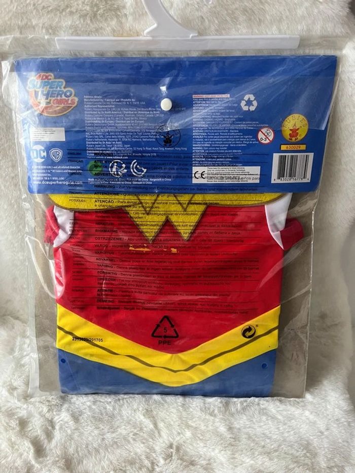 Déguisement classique Wonder Woman Super Hero Girls 3/4 ans - photo numéro 3