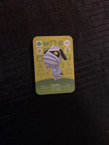 mini carte amiibo lucky