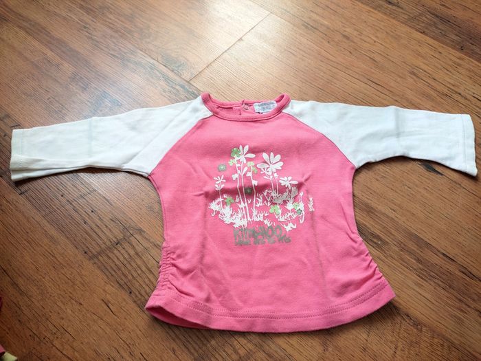 🌺 gros Lot de 14 tee shirts manches longues 6 mois🌺 - photo numéro 16