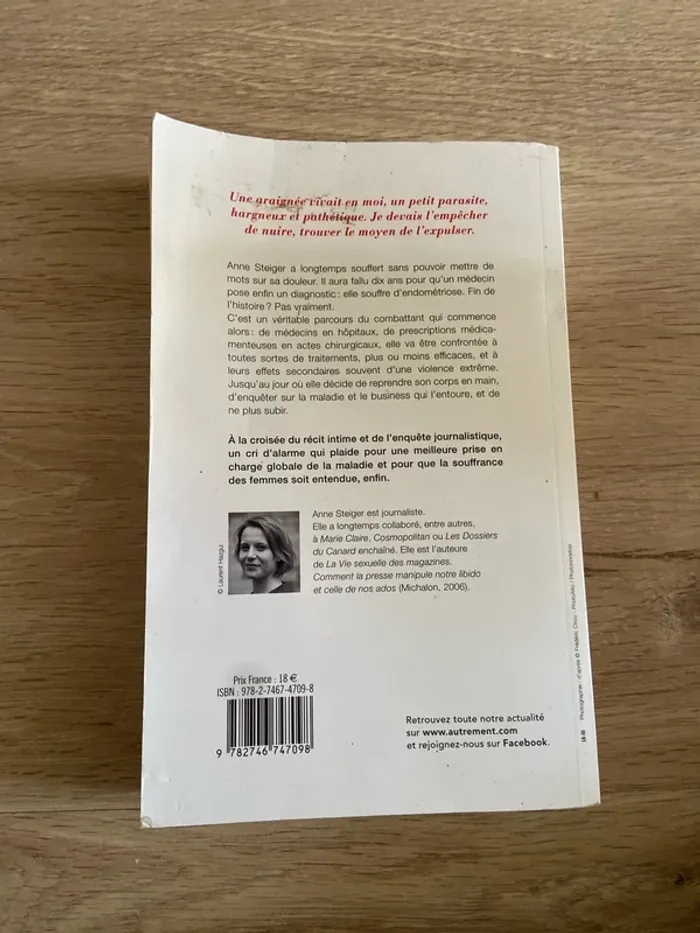 Livre « une araignée dans le ventre » - photo numéro 2