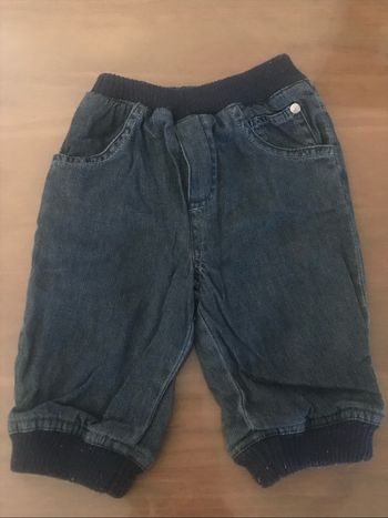 Pantalon jean doublé In extenso 6 mois
