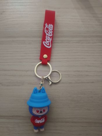 Porte cléf labubu coca cola neuf