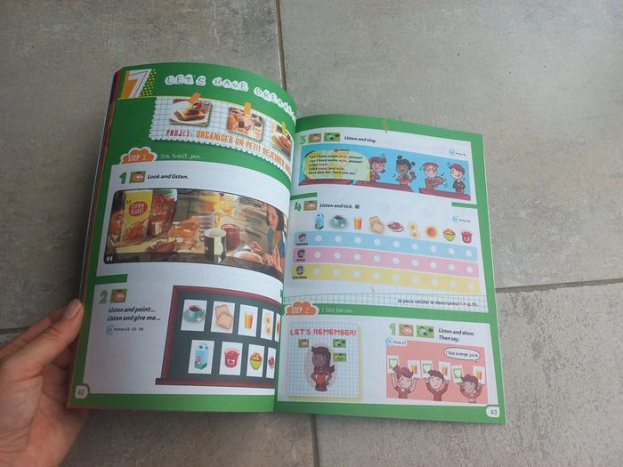 Cahier d'exercices Happy Time ce2 neuf anglais - photo numéro 4