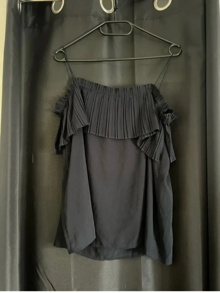 Sublime haut à bretelles chic. - Massimo dutti - taille M - photo numéro 3