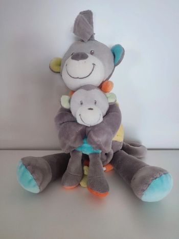 Peluche musical singes