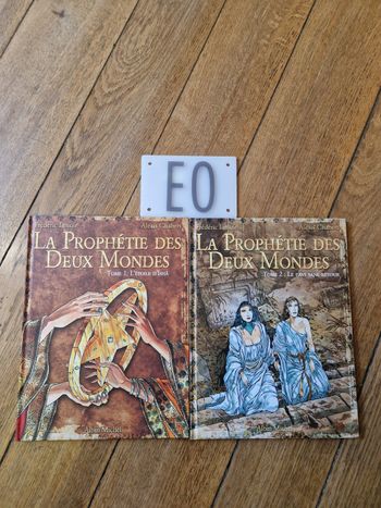 Bd la prophétie des deux mondes tome 1 et 2 en eo