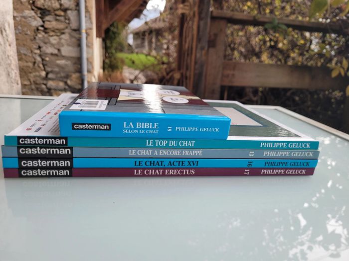 5 BD Le Chat : tomes 13, 16 et 17 en EO + Best of + et La Bible - photo numéro 2