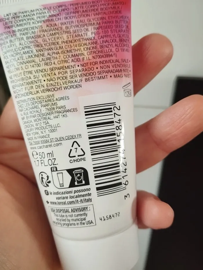 Lait parfumé ella ella 50 ml - photo numéro 2