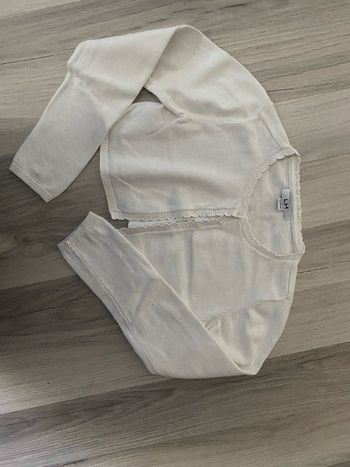Cardigan blanc
