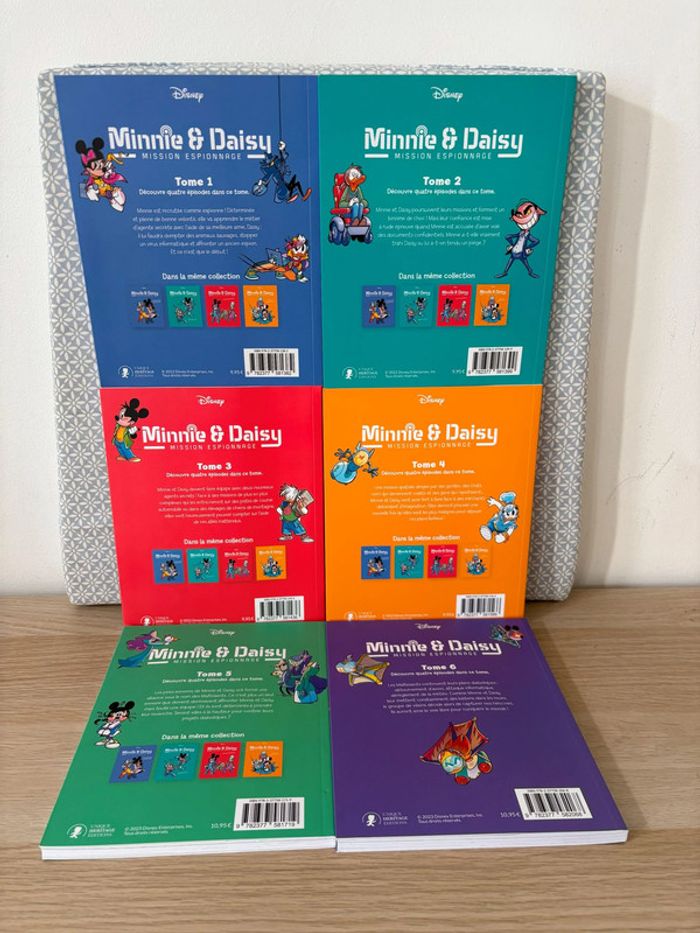 Pack de 6 BD "Minnie et Daisy - Mission Espionnage" Tome 1 à 6 - photo numéro 2