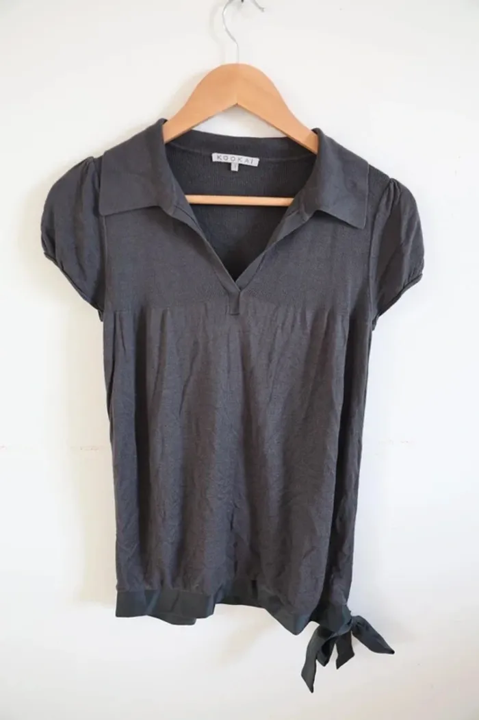 C41 blouse gris kookai T1