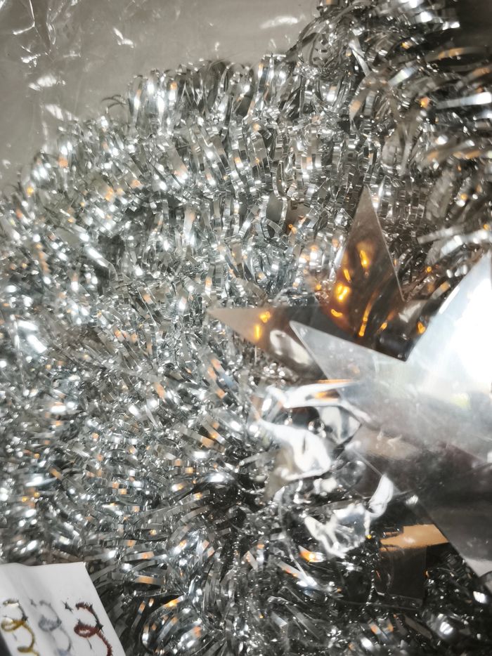 Suspension de Noël spirale argentée - photo numéro 3