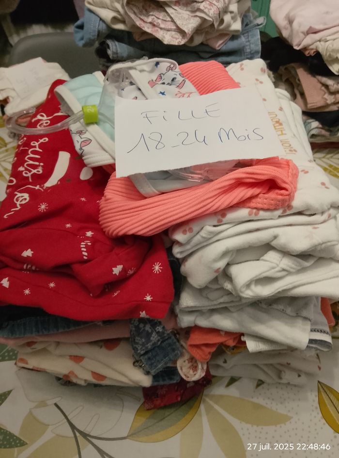 Vêtements fille 0 a 24 mois et gigoteuse - photo numéro 6
