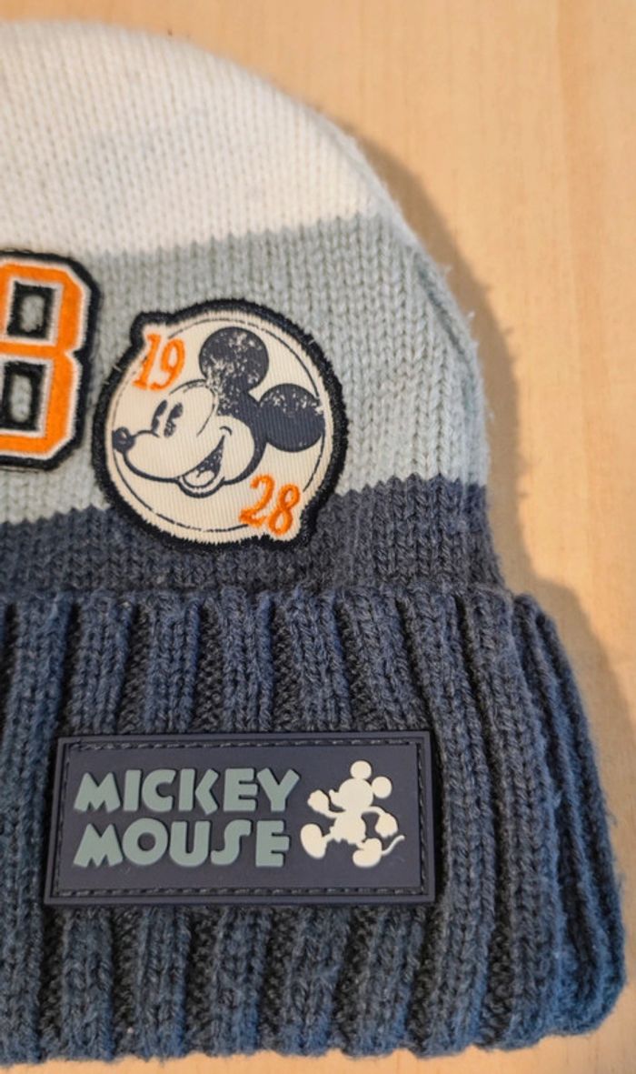 Bonnet doublé polaire Mickey 🌈 Disney 🧸 24 mois 👶 - photo numéro 4