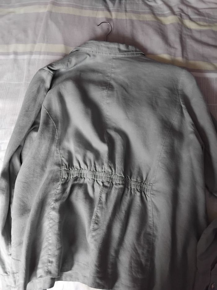 Veste surchemise Bréal 46 en lin - photo numéro 3