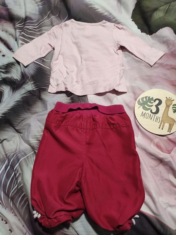 Ensemble haut et pantalon épais 3 mois - photo numéro 5