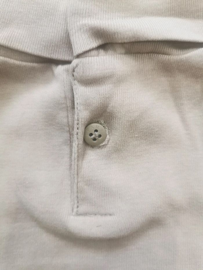 🌸DPAM sous pull beige col crème 12mois - photo numéro 6