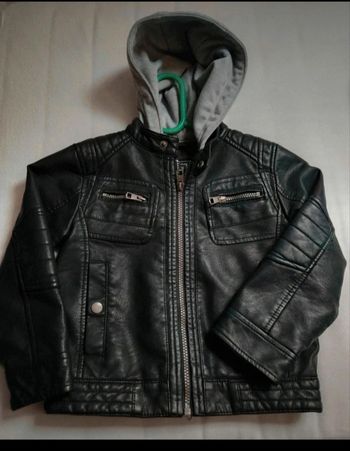 Veste garçon simili cuir C&A 5 ans