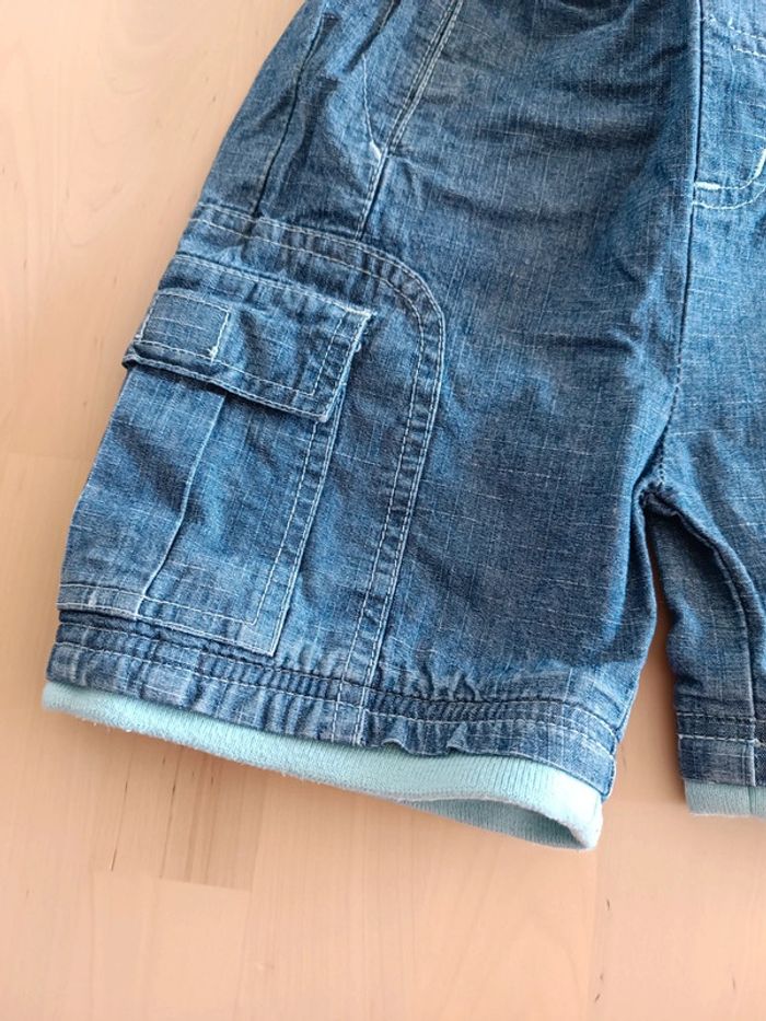 Short en jean 18/24mois - photo numéro 2