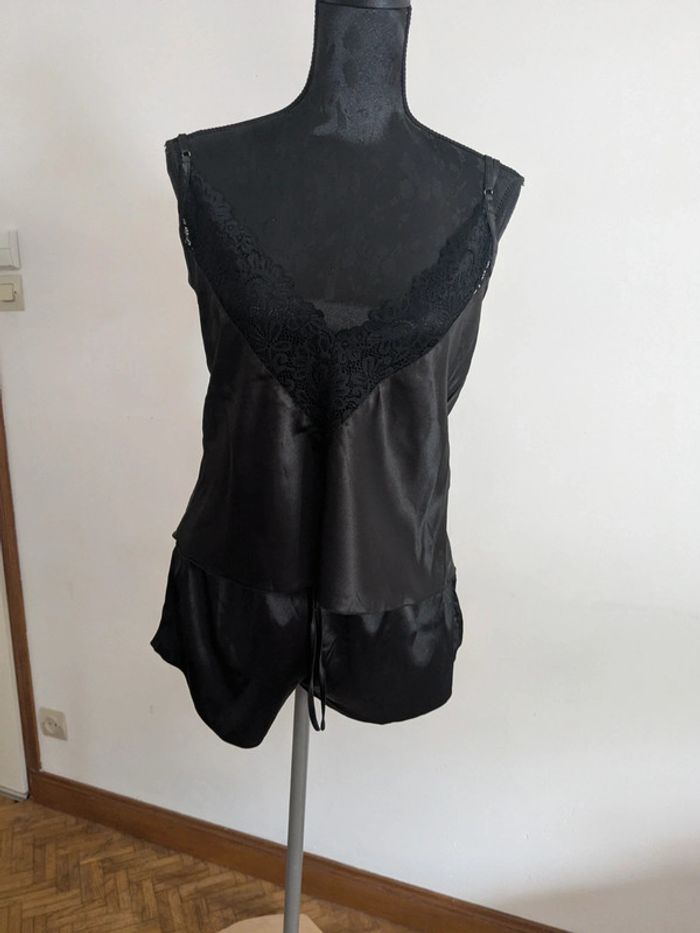 Ensemble pyjama effet soie - photo numéro 2
